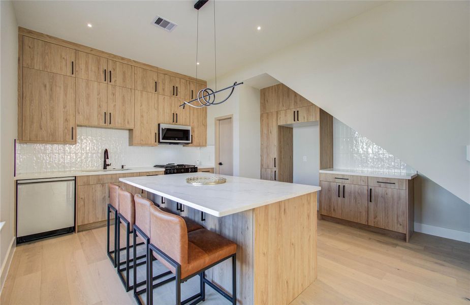 Furnished interior view inside a new home in , Houston (Image 8).