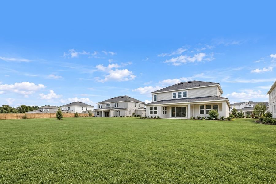 Exterior details and patio area of a home in Victoria Lakes, Odessa (Image 16).
