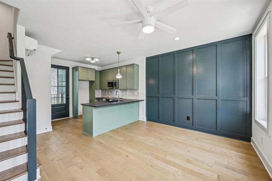 Furnished interior view inside a new home in , Atlanta (Image 14).