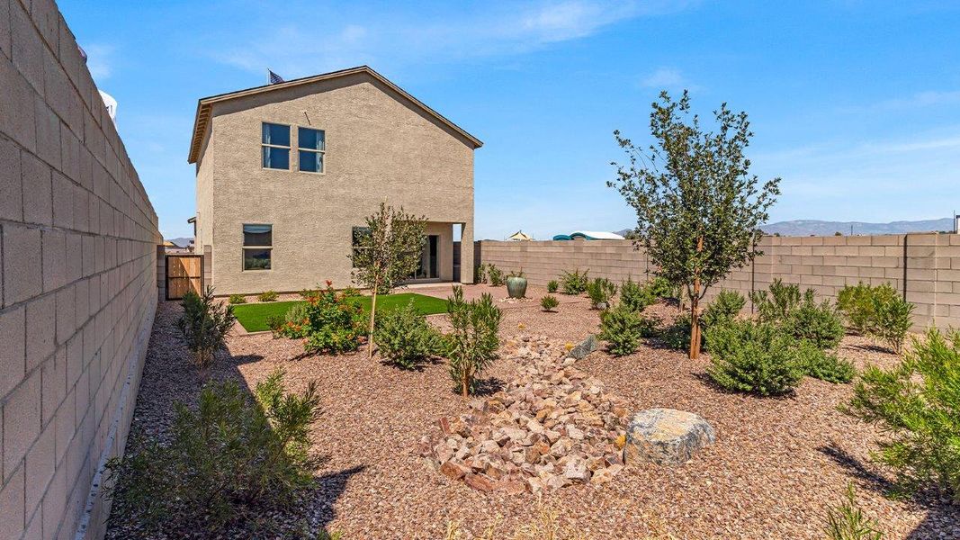 Exterior details and patio area of a home in Blackhawk, Tucson (Image 24). Exterior details and patio area of a home in Blackhawk, Tucson (Image 24).