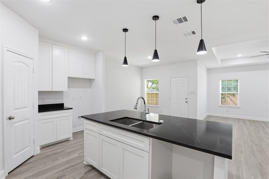 Furnished interior view inside a new home in , Fort Worth (Image 4). Furnished interior view inside a new home in , Fort Worth (Image 4).