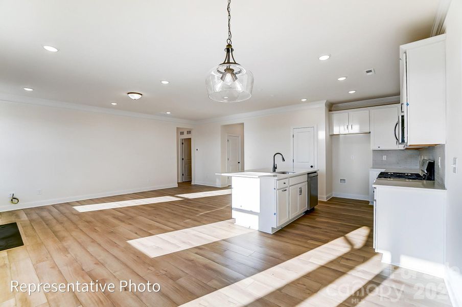 Spacious, unfurnished interior of a new home in Ashton Park, Monroe (Image 25).