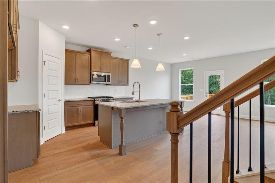 Furnished interior view inside a new home in Austin Ridge, Commerce (Image 9).