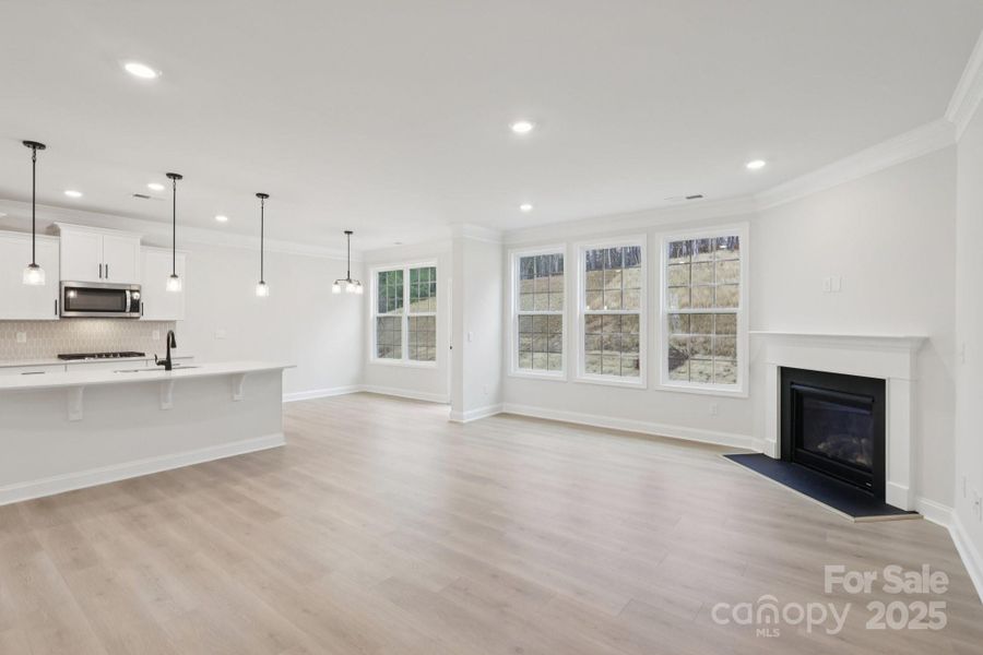 Spacious, unfurnished interior of a new home in Falls Cove, Troutman (Image 17).