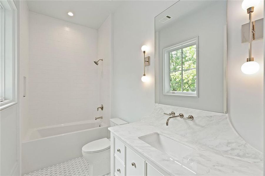 Furnished interior view inside a new home in , Atlanta (Image 32). Furnished interior view inside a new home in , Atlanta (Image 32).