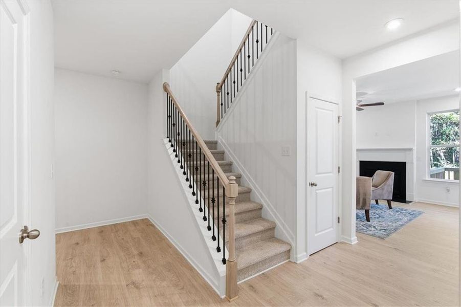 Furnished interior view inside a new home in Park View Reserve, Mableton (Image 11).