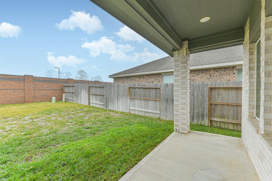 Exterior details and patio area of a home in Cypress Green, Hockley (Image 3). Exterior details and patio area of a home in Cypress Green, Hockley (Image 3).
