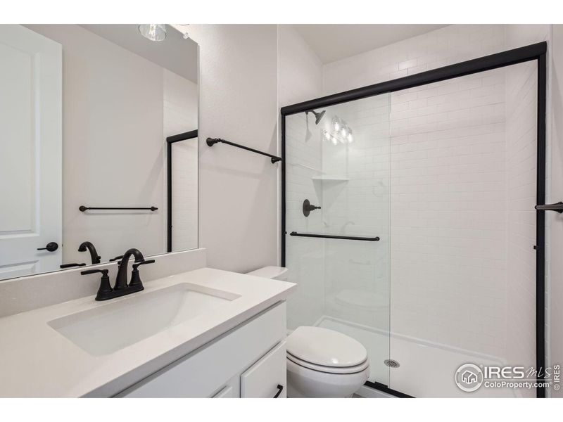 Furnished interior view inside a new home in RainDance National 60/70, Windsor (Image 13).