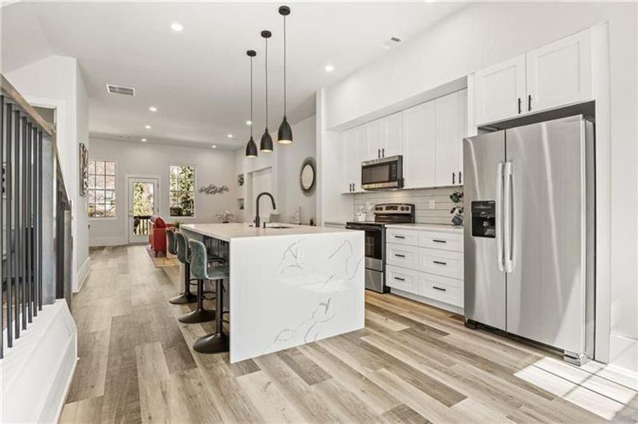 Furnished interior view inside a new home in , Hapeville (Image 24).