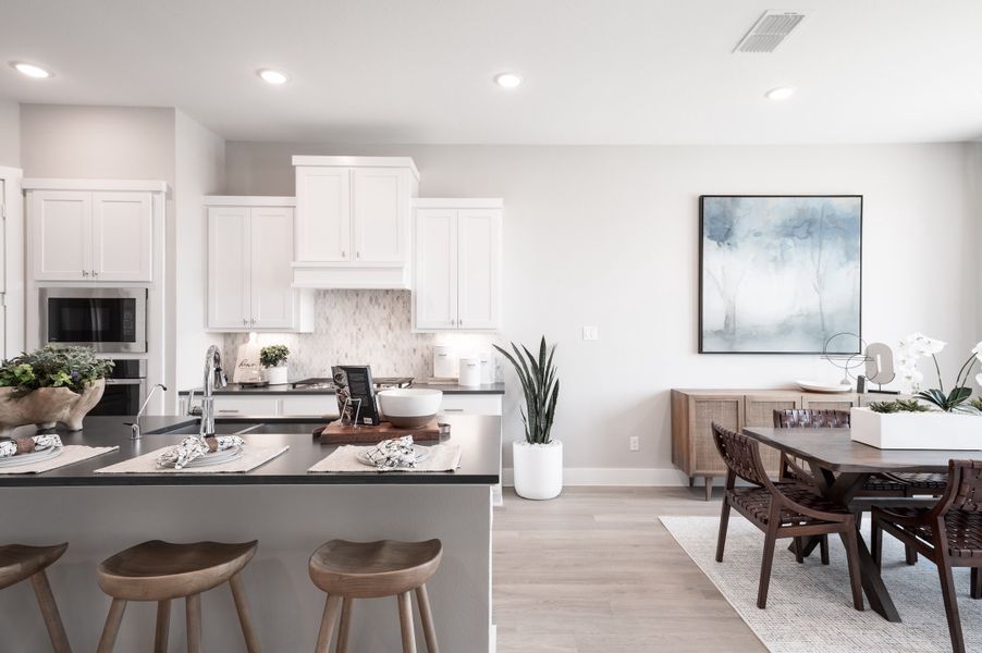 Representative furnished interior of a home built from the Verdin by Tri Pointe Homes in Pecan Ridge, Fulshear (Image 52).