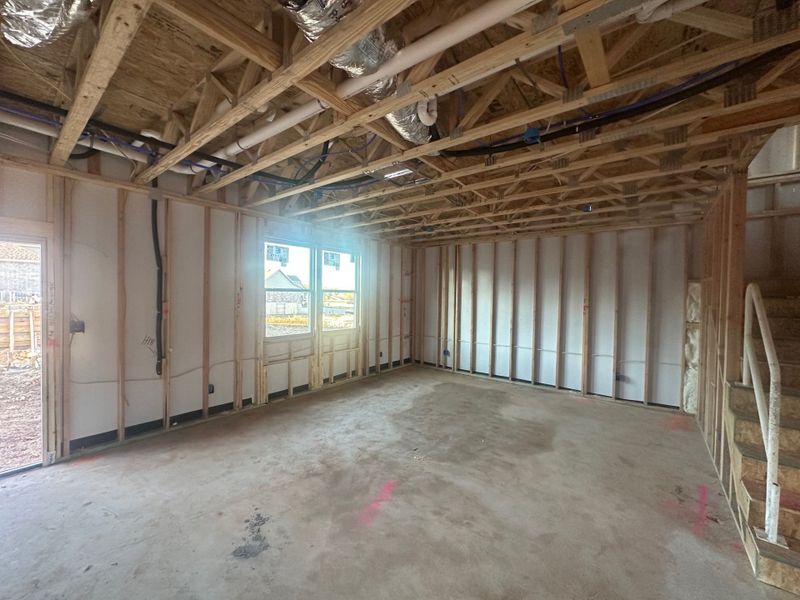 In-progress construction of a new home in La Cima, San Marcos, TX (Image 13). In-progress construction of a new home in La Cima, San Marcos, TX (Image 13).