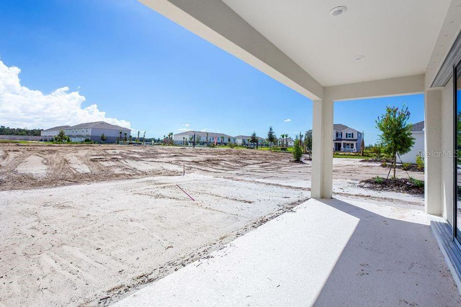 Exterior details and patio area of a home in Firethorn, Parrish (Image 2).