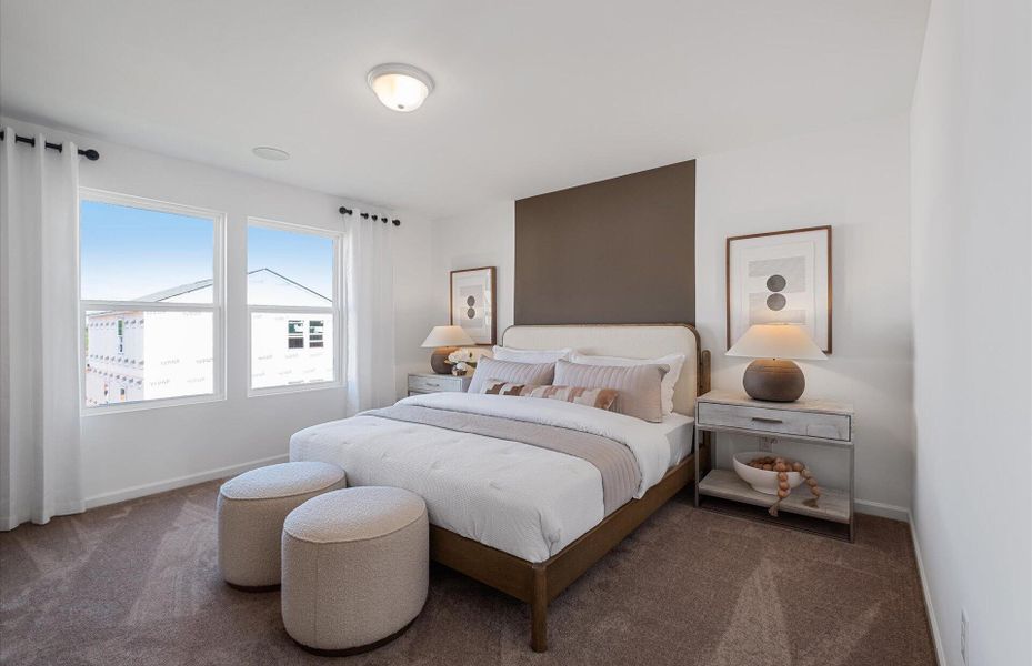 Furnished interior view inside a new home in , Summerville (Image 8).