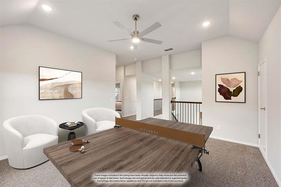 Furnished interior view inside a new home in Sonoma Verde, McLendon-Chisholm (Image 12).