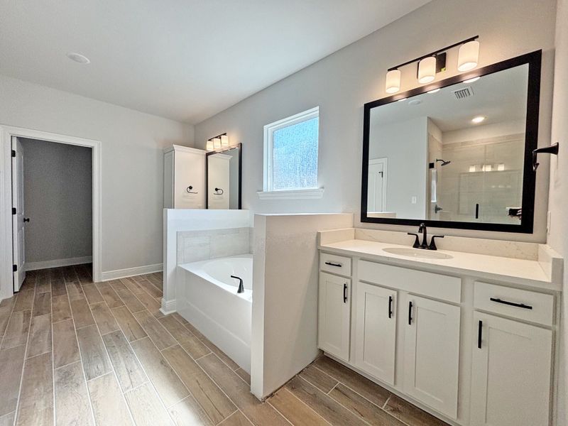 Furnished interior view inside a new home in Natureview, Freeport (Image 12).
