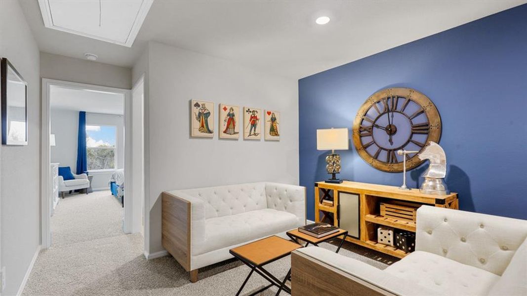 Furnished interior view inside a new home in Orchard Village, Fort Worth (Image 35).