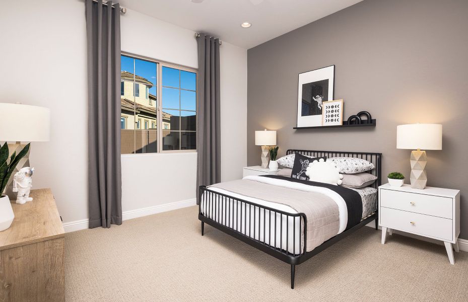 Representative furnished interior of a home built from the Virtue by Pulte Homes in Regent Hills - Enchantment Series, Buckeye (Image 9).