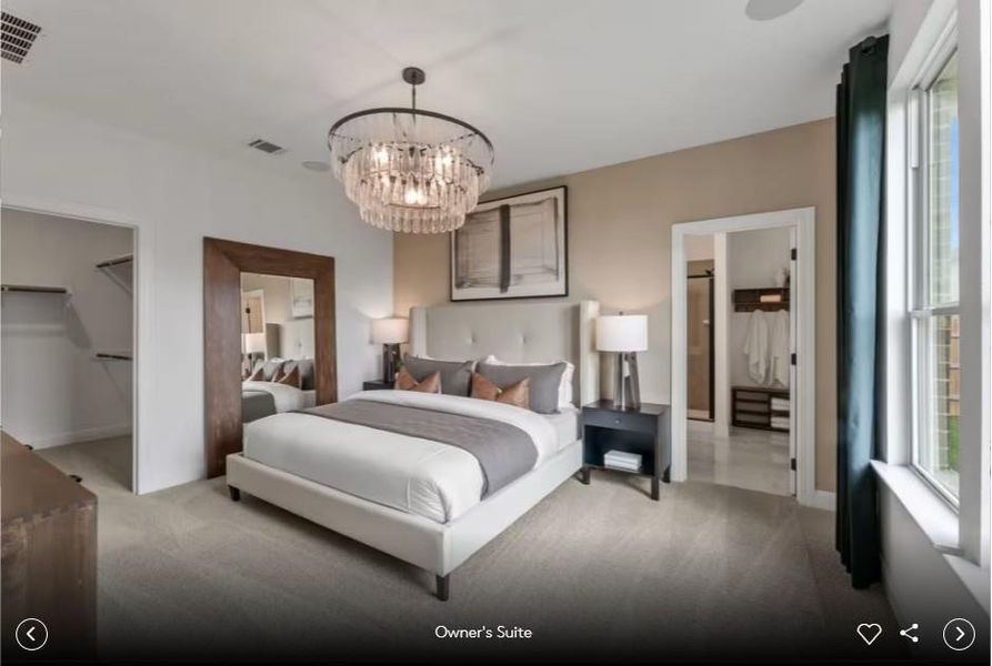 Interior photos- Photo of Pulte model home with same floor plan, not of actual home listed.