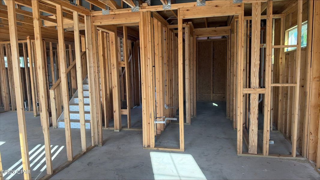 In-progress construction of a new home in Breakfast Point East, Panama City Beach, FL (Image 8).
