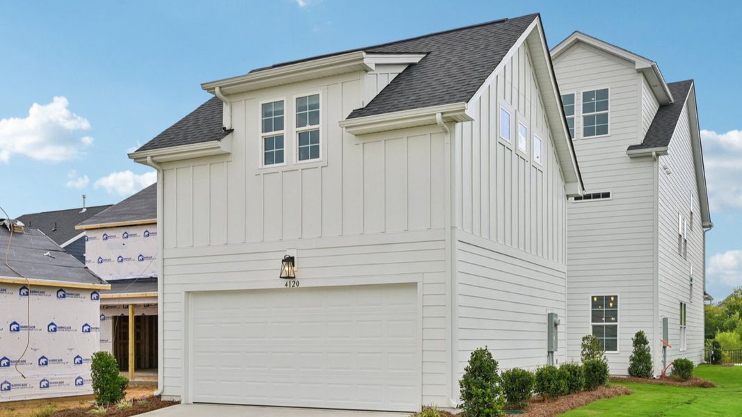 The Westport Plan by DRB Homes in Miller Farm - Detached garage The Westport Plan by DRB Homes in Miller Farm - Detached garage