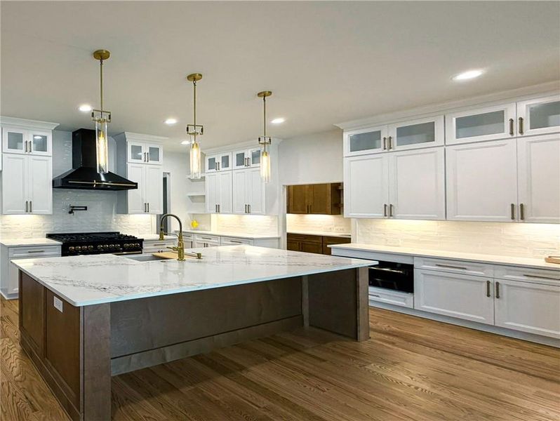 Furnished interior view inside a new home in , Marietta (Image 14).