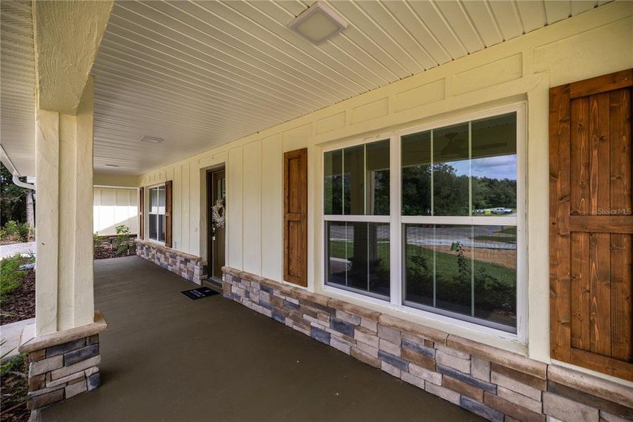 Oversized Porch