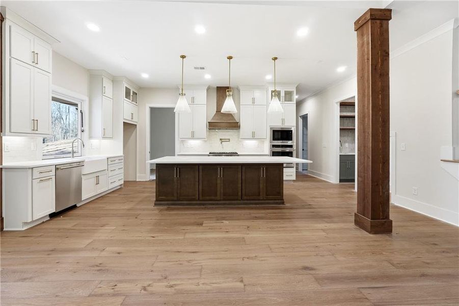 Furnished interior view inside a new home in , Marietta (Image 4).