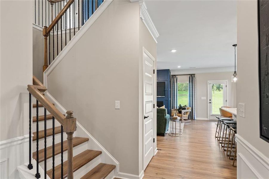 Furnished interior view inside a new home in Sagebrook, Powder Springs (Image 42).