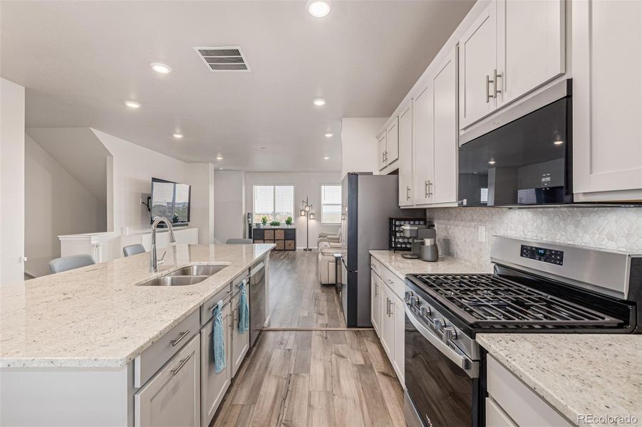 Furnished interior view inside a new home in , Broomfield (Image 9).