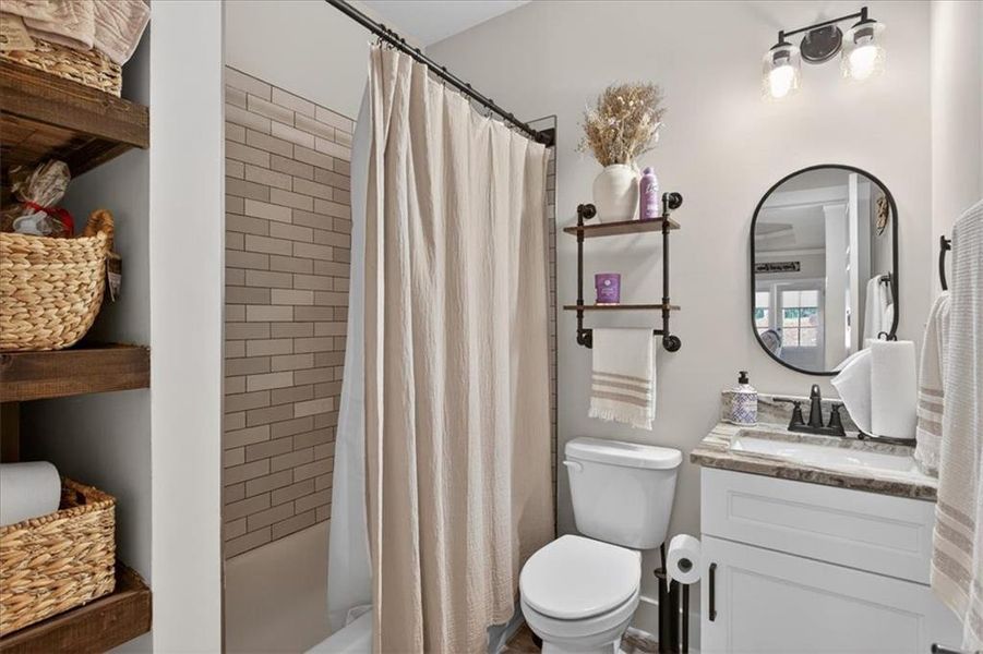 Furnished interior view inside a new home in , Talking Rock (Image 44).