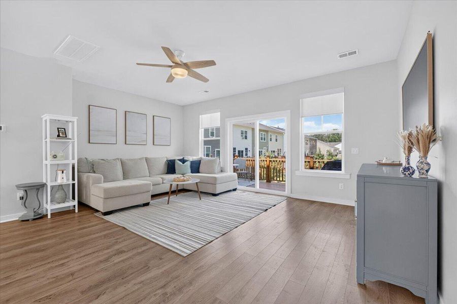Furnished interior view inside a new home in , Hanahan (Image 4).