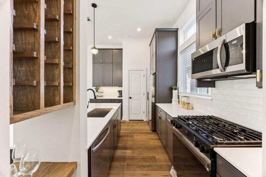 Furnished interior view inside a new home in , Houston (Image 32).