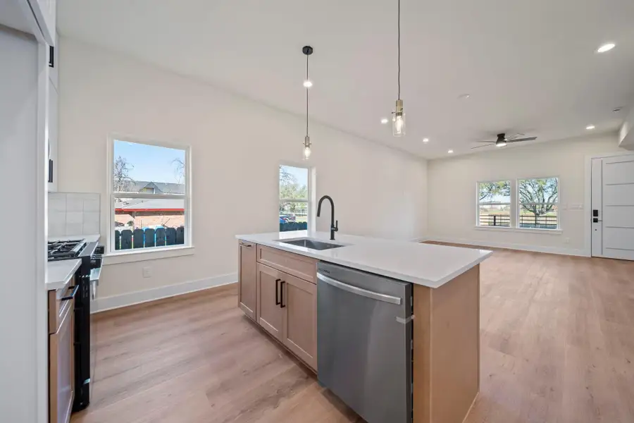 Furnished interior view inside a new home in , Houston (Image 7).