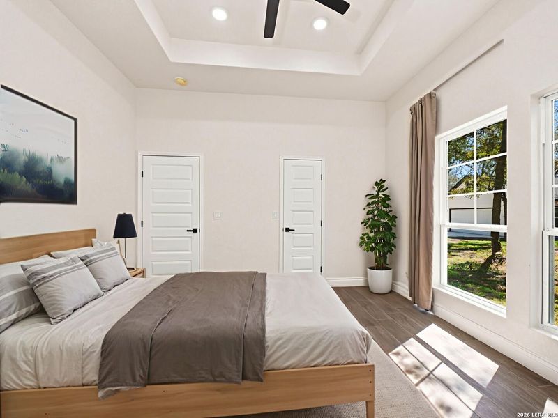 Furnished interior view inside a new home in , Elmendorf (Image 15).