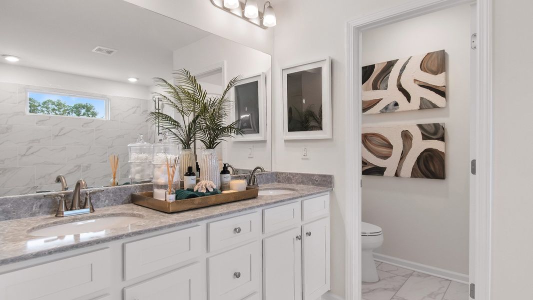 Furnished interior view inside a new home in Bowers Farm, McDonough (Image 37).