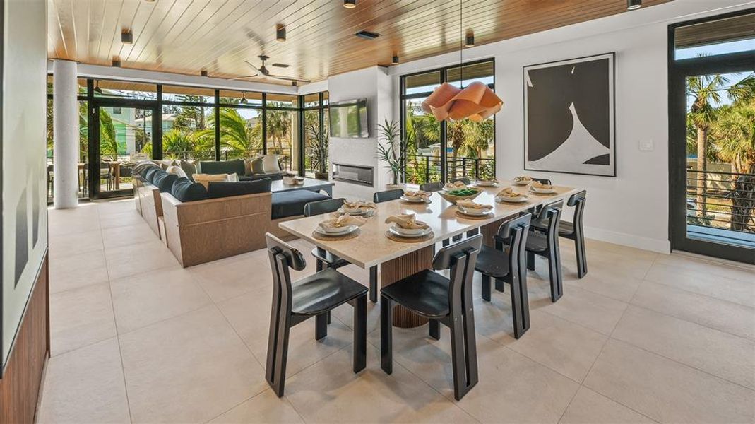 Furnished interior view inside a new home in , Sarasota (Image 8). Furnished interior view inside a new home in , Sarasota (Image 8).