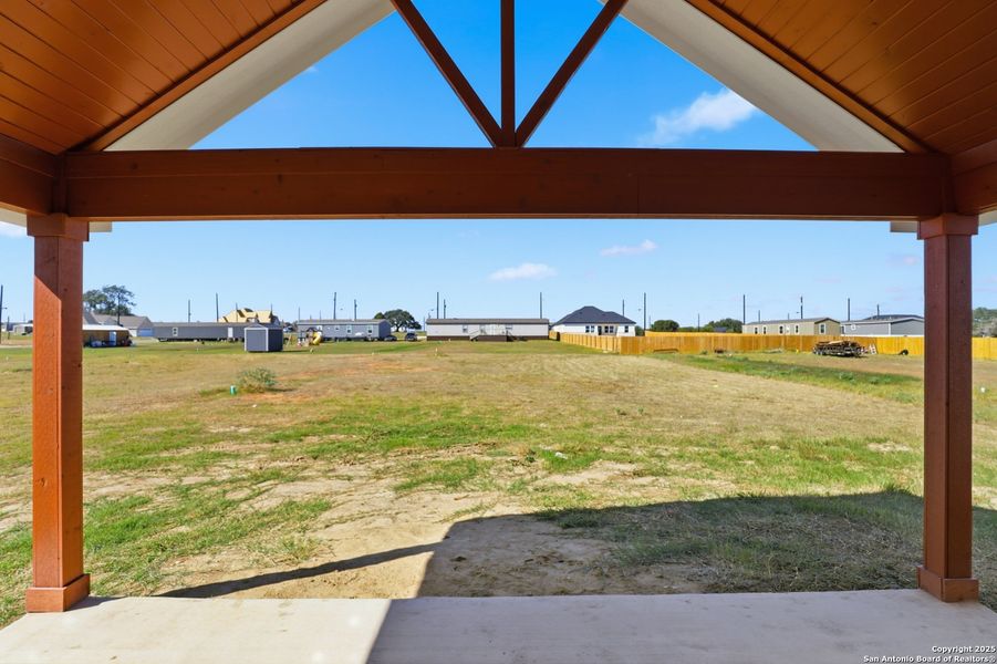 Exterior details and patio area of a home in , Atascosa (Image 3). Exterior details and patio area of a home in , Atascosa (Image 3).