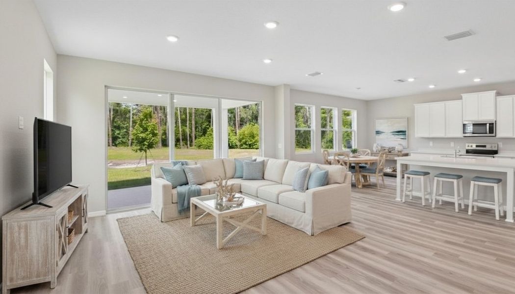 Representative furnished interior of a home built from the Torino by D.R. Horton in Deerbrook, Land O' Lakes (Image 4).