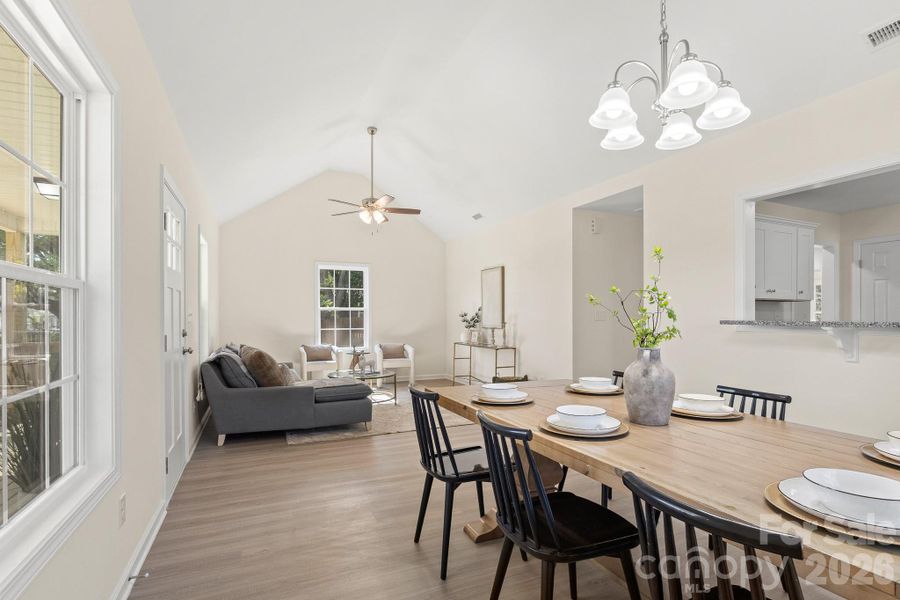 Furnished interior view inside a new home in , York (Image 7).