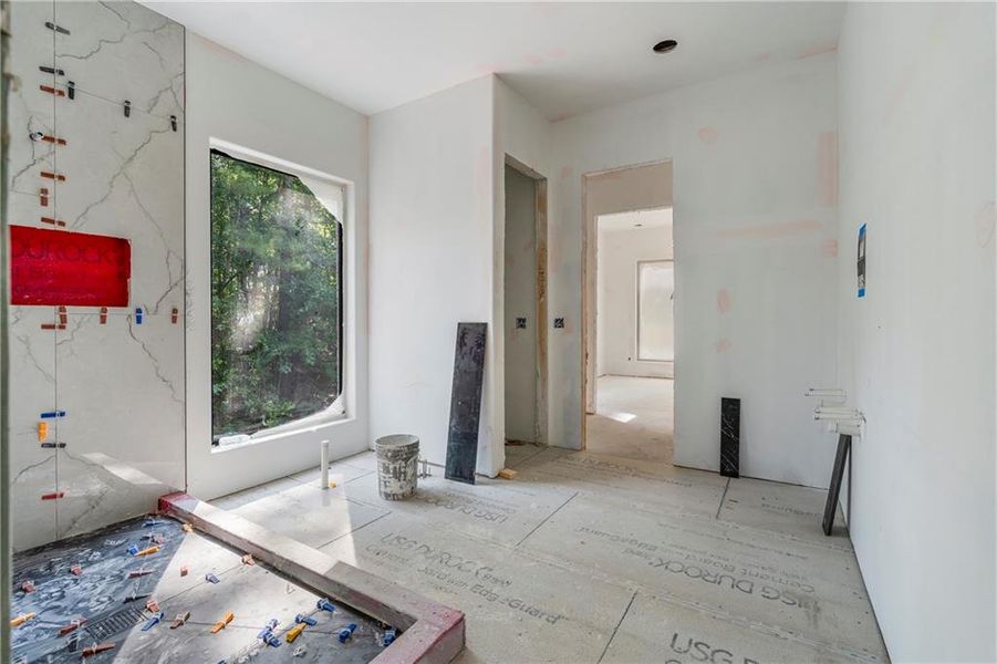 In-progress construction of a new home in , Fairburn, GA (Image 60).