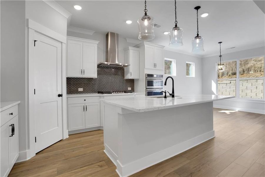 Furnished interior view inside a new home in Marble Tree, Ball Ground (Image 5).