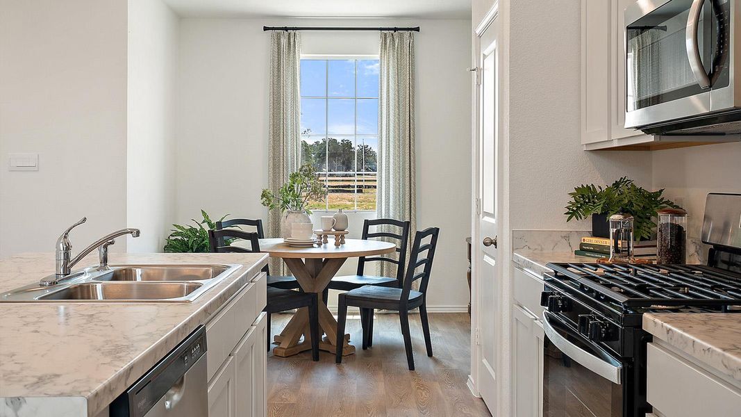 Furnished interior view inside a new home in Valverde, Bastrop (Image 9). Furnished interior view inside a new home in Valverde, Bastrop (Image 9).