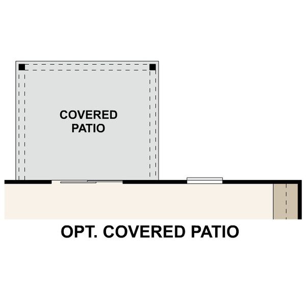 2D floor plan layout for the Caldwell by Century Communities in Grants Landing, Salisbury, NC (Image 4).