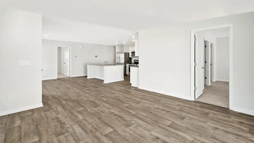 Spacious, unfurnished interior of a new home in Indigo Preserve Townhomes, Leland (Image 19).