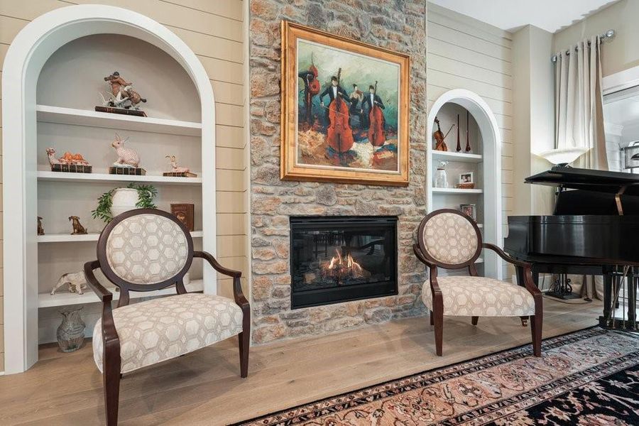 Furnished interior view inside a new home in Soleil Belmont Park, Canton (Image 46). Furnished interior view inside a new home in Soleil Belmont Park, Canton (Image 46).
