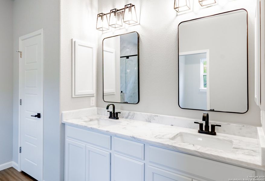 Furnished interior view inside a new home in , Fischer (Image 11). Furnished interior view inside a new home in , Fischer (Image 11).