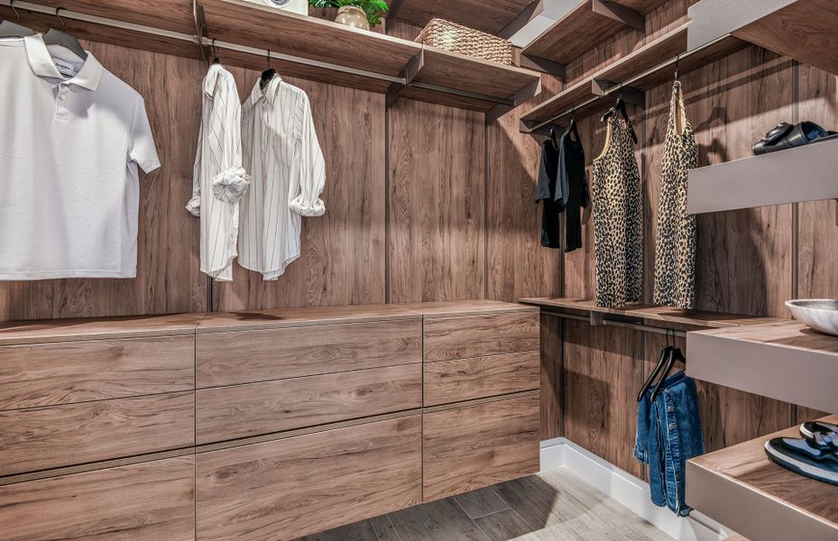 Walk-In Owner's Closet