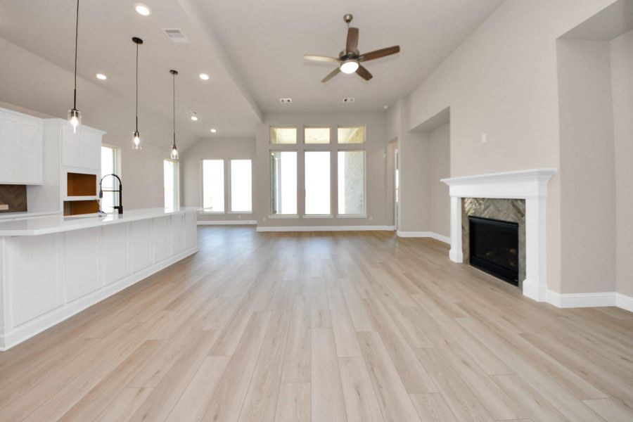 Spacious, unfurnished interior of a new home in Bridgeland: Heritage Collection, Cypress (Image 31). Spacious, unfurnished interior of a new home in Bridgeland: Heritage Collection, Cypress (Image 31).