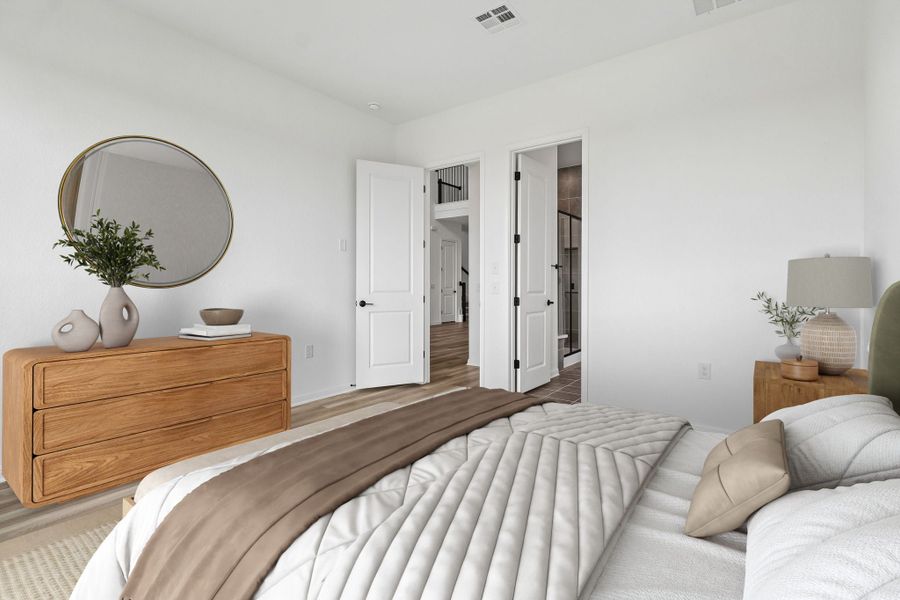 Representative furnished interior of a home built from the Duval by Taylor Morrison in Easton Park, Austin (Image 13). Representative furnished interior of a home built from the Duval by Taylor Morrison in Easton Park, Austin (Image 13).