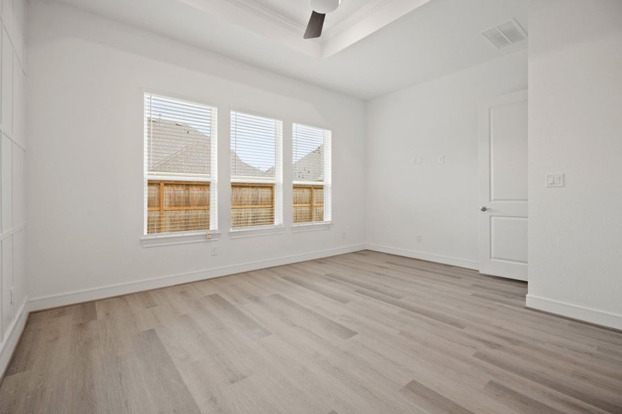 Spacious primary suite (*Photo not of actual home and used for illustration purposes only.) Spacious primary suite (*Photo not of actual home and used for illustration purposes only.)